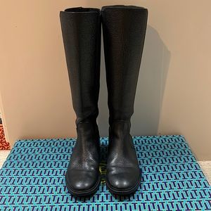 Tory Burch Black Christy Riding Boot